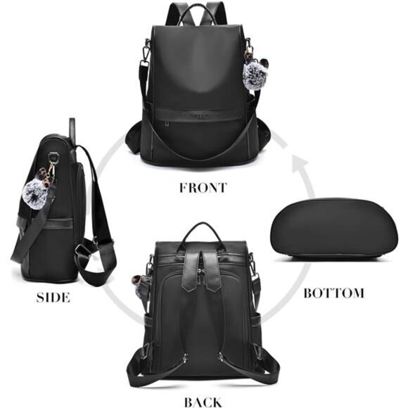 Backpack Purse for Women Anti theft Bookbag Purse Lightweight Shoulder Bag main image 4